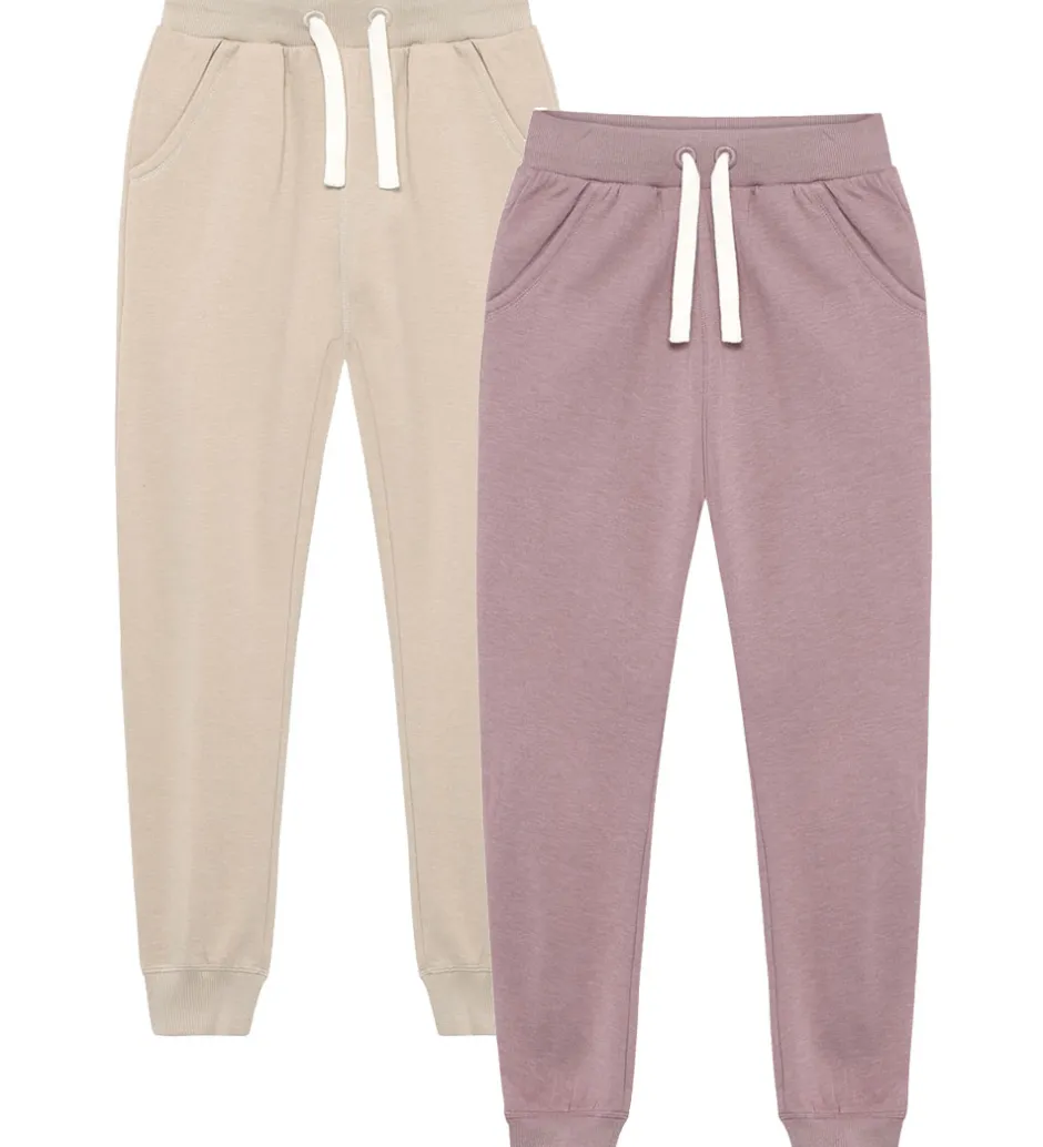 Basis*Minymo Sweatpants - 2-pak - Elderberry