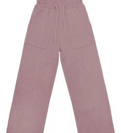 Børn Minymo Sweatpants - 2-pak - Elderberry/Rainy Day