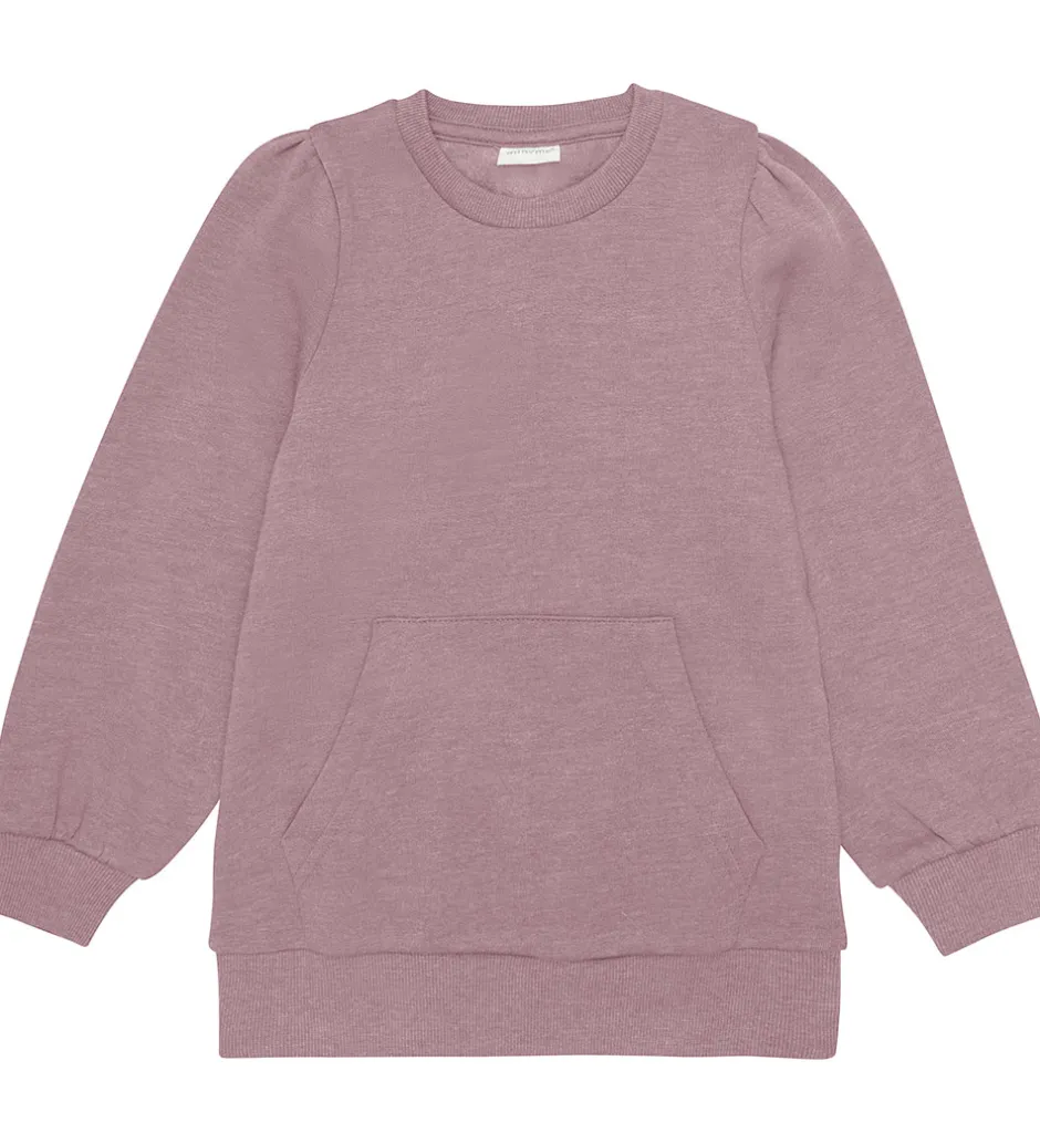 Børn Minymo Sweatshirt - 2-pak - Elderberry/Rainy Day
