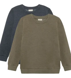 Basis*Minymo Sweatshirts - 2-pak - Vetiver
