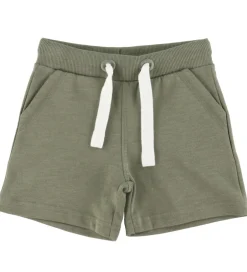 Shorts Og Knickers|Basis*Minymo Sweatshorts - 2-pak - Vetiver