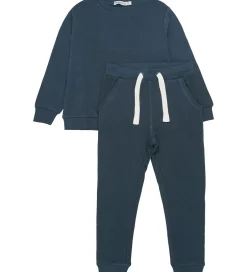 Basis*Minymo Sweatsæt - Ombre Blue