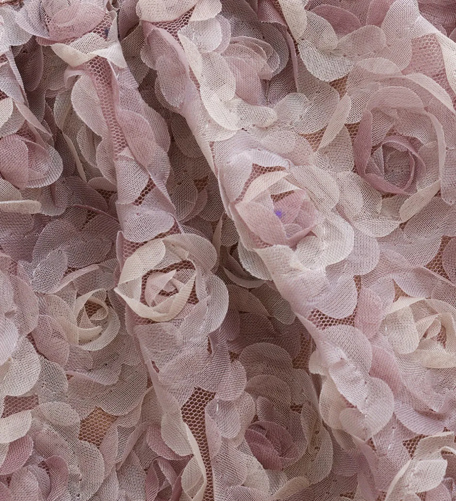 Børn Minymo Tylnederdel - Woodrose m. Blomster