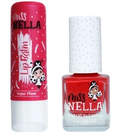 Neglelak*Miss Nella Læbepomade og Neglelak - Duo nr. 2