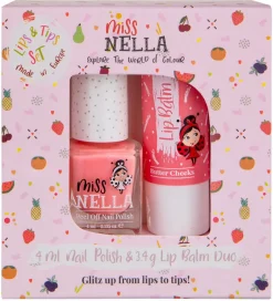 Miss Nella Læbepomade og Neglelak - Duo nr. 5