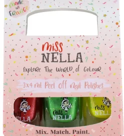 Neglelak*Miss Nella Neglelak - 3-pak - Friske Farver