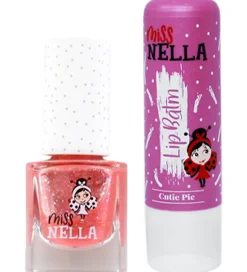 Sminke*Miss Nella Sminketaske m. Indhold - Pink Glamorous Picks