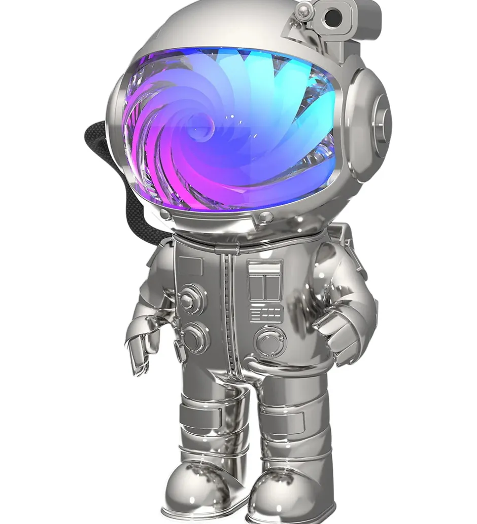 Fritstående Lamper|Lamper*Mobility on Board Stellar Light - Space - Silver Astronaut