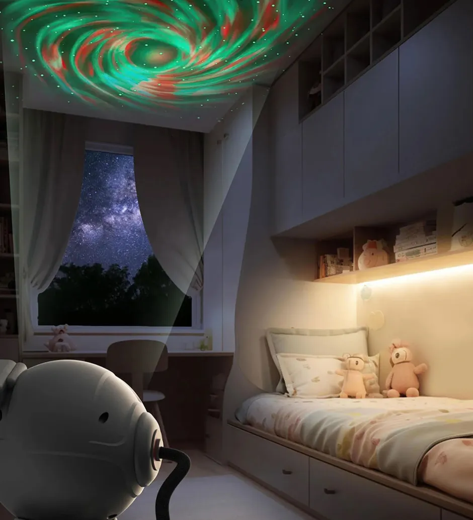 Fritstående Lamper|Lamper*Mobility on Board Stellar Light - Space - Silver Astronaut