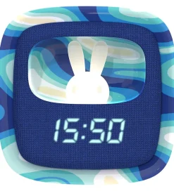 Ure*Mobility on Board Vækkeur m. Lys - Billy Clock - Blue Wave