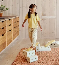 Motorisk Legetøj|Aktivitetslegetøj*MODU Balancebomme 2 stk. - Honey Yellow