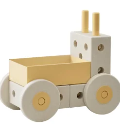 Tumledyr|Motorisk Legetøj*MODU Gåvogn 3-i-1 - 48x27x44 cm - Sand Grey/Honey Yellow