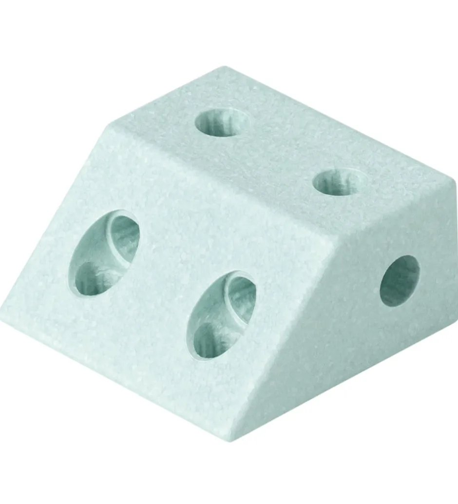 MODU Klods Vinkel - 20x20x10 cm - Ocean Mint
