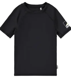 Børn Molo Badebluse - UV50+ - Neptune - Black