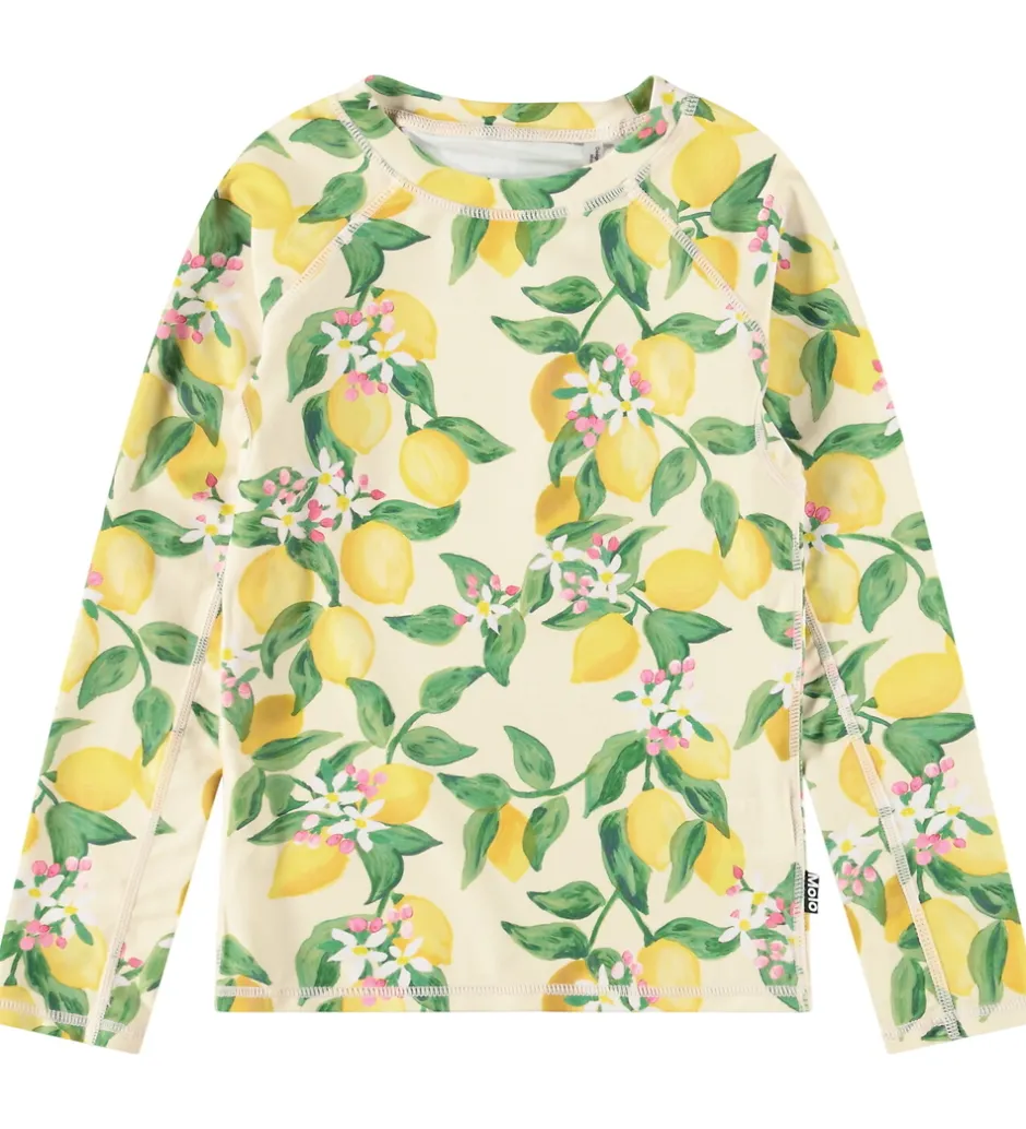 Badetøj*Molo Badebluse - UV50+ - Neptune - Citrus