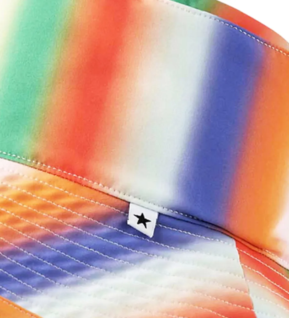 Børn Molo Badehat - UV50+ - Nadia - Rainbow Light