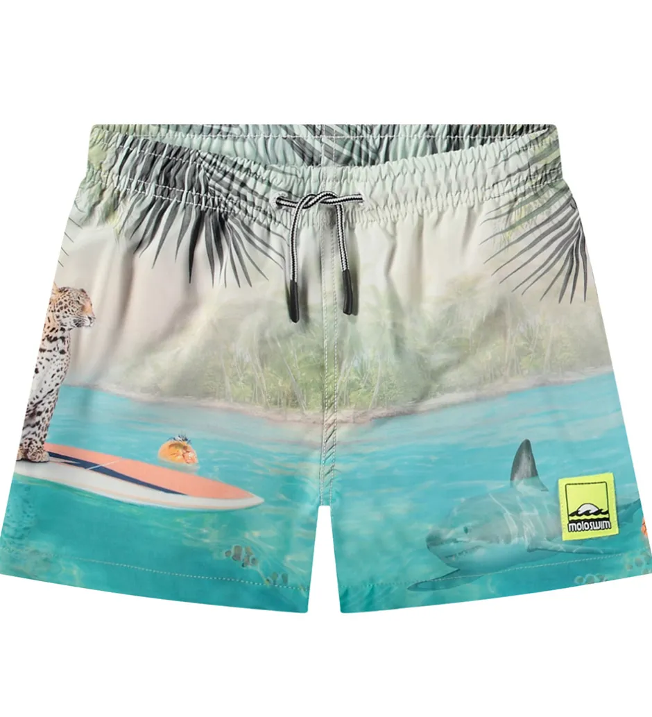 Børn Molo Badeshorts - UV50+ - Niko - Leo On Surf