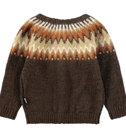 Striktrøjer*Molo Cardigan - Strik - Uld - Bay - Browns