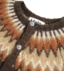 Striktrøjer*Molo Cardigan - Strik - Uld - Bay - Browns