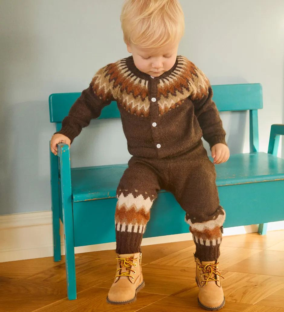 Striktrøjer*Molo Cardigan - Strik - Uld - Bay - Browns
