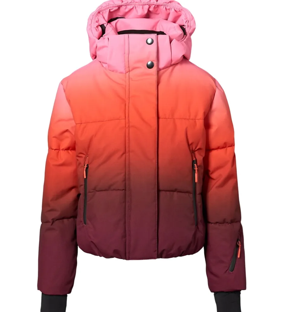 Børn Molo Dynejakke - Hansine Pro - Fiery Red