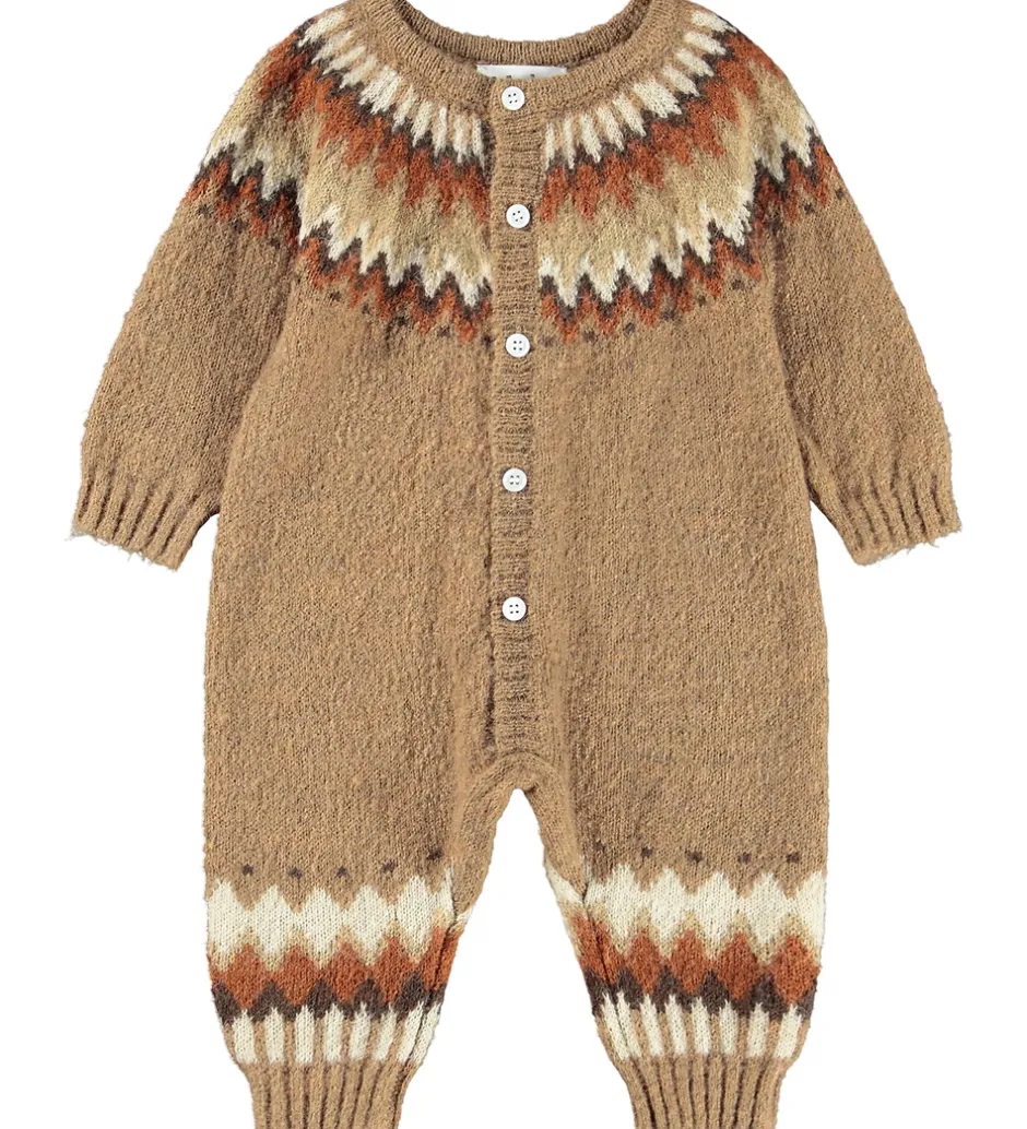 Heldragter*Molo Heldragt - Strik - Uld - Frej - Light Browns