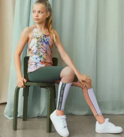 Gymnastiktøj*Molo Leggings - Olympia - Forest Block
