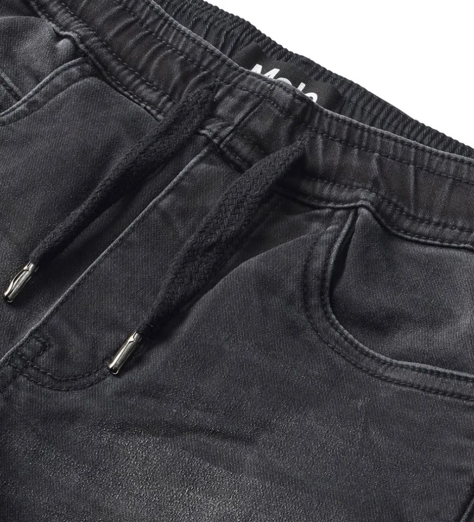 Børn Molo Shorts - Denim - Ali - Washed Black