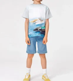 Børn Molo Shorts - Denim - Ali - Soft Denim Blue