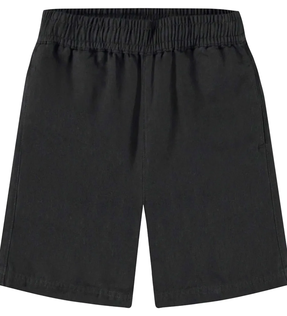 Børn Molo Shorts - Hør - Amal - Sort