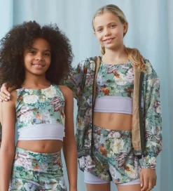 Gymnastiktøj*Molo Shorts - Omari - Green Botanic