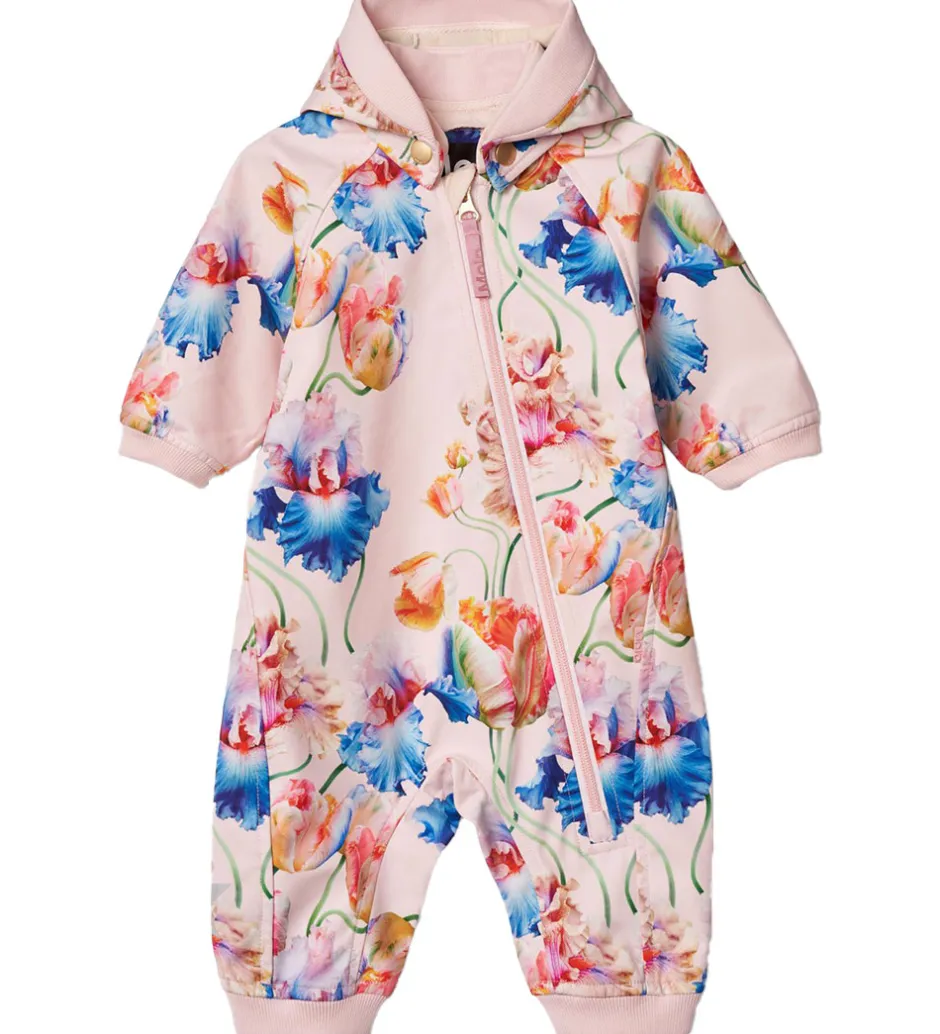 Softshell*Molo Softshelldragt m. Fleece - Hill - Tulip Pink