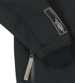 Børn Molo Softshelljakke m. Fleece - Cloudy - Sort