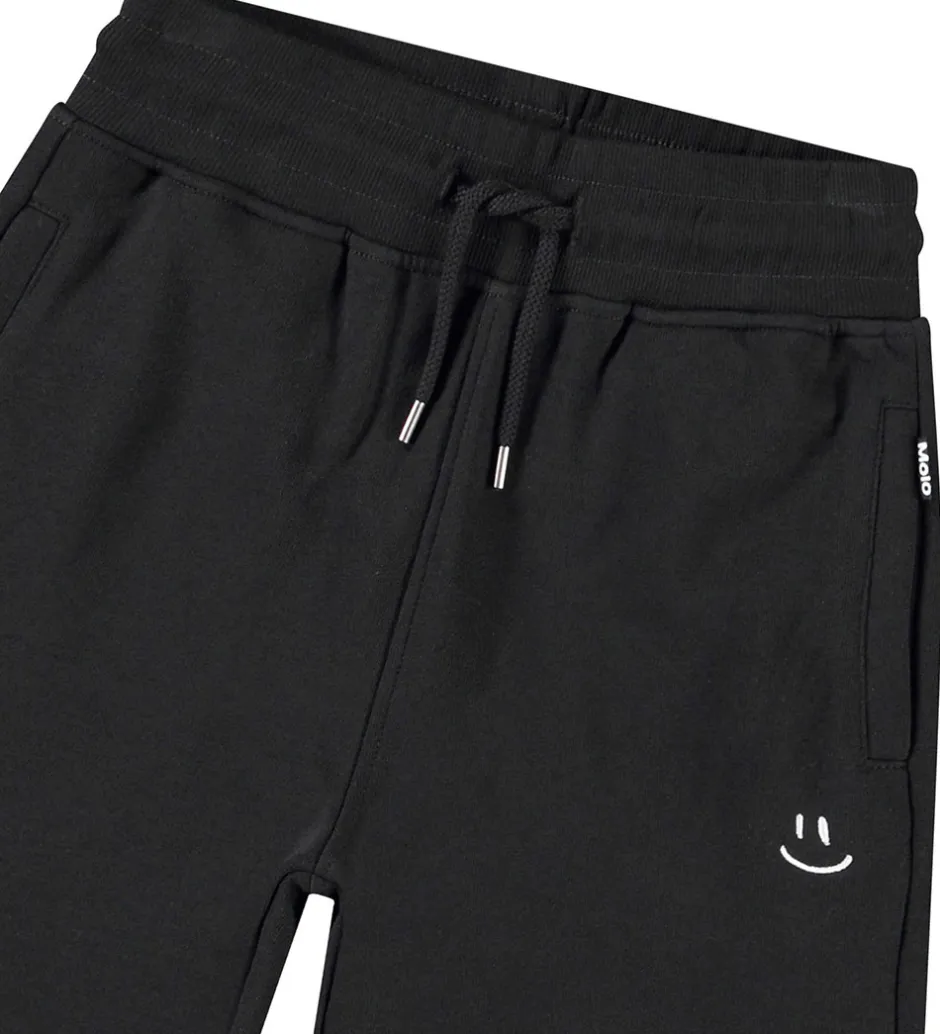 Børn Molo Sweatshorts - Alw - Sort