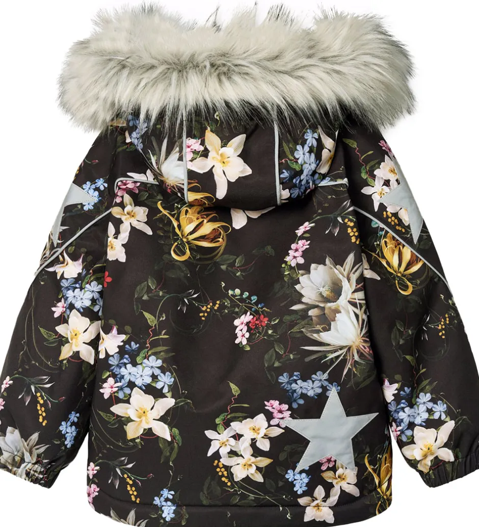 Vinterjakker*Molo Vinterjakke - Hopla Fur - Paisley Flowers