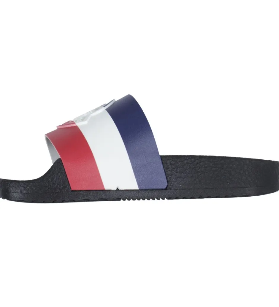 Badesandaler*Moncler Badesandaler - Petit Basile - Sort m. Logo