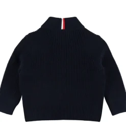 Termotøj*Moncler Cardigan - Uld/Dun - Navy