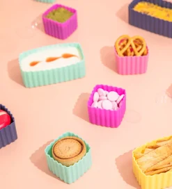 Madkasser*Montiico Indsatser - 3-pak - Bento Cups - Silikone - Floss