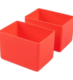 Madkasser*Montiico Indsatser - 2-pak - Bento Feast - Silikone - Watermelon