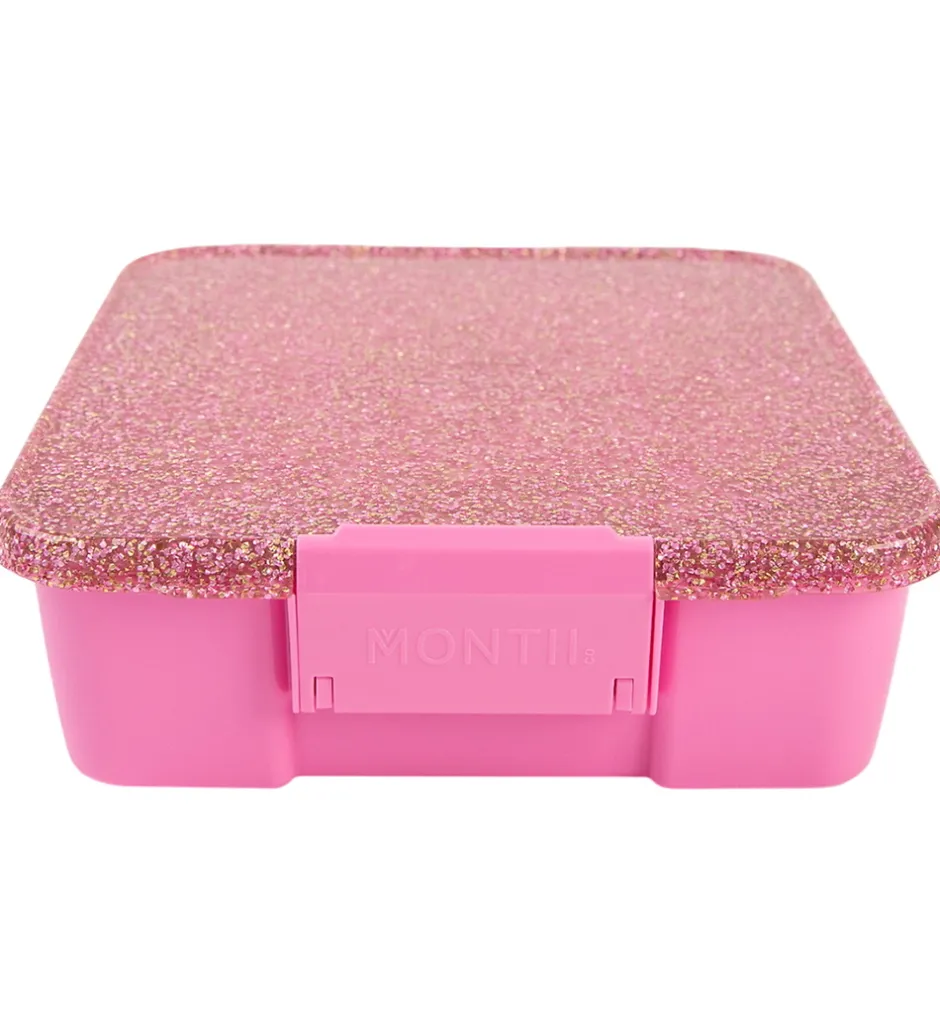 Madkasser*Montiico Madkasse m. 3 rum - Bento Three - 1 l - Floss Glitter