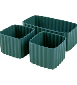 Skole|Madkasser*Montiico Silikoneforme - Bento Cups Mixed - 3 stk. - Pine