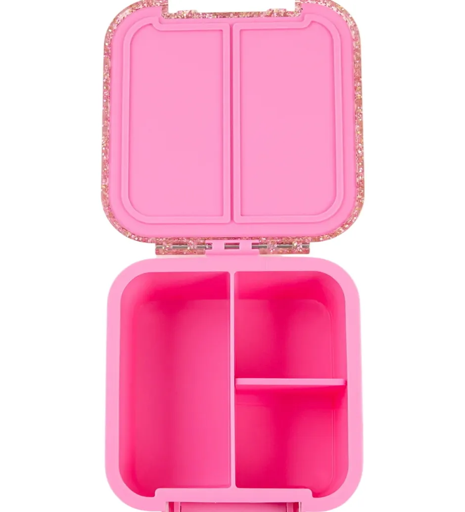 Montiico Snackboks m. 3 rum - Bento Two - 500 ml - Floss Glitter