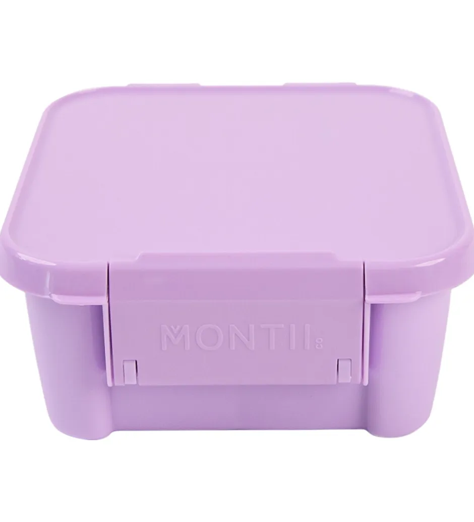 Montiico Snackboks m. 3 rum - Bento Two - 500 ml - Lilac