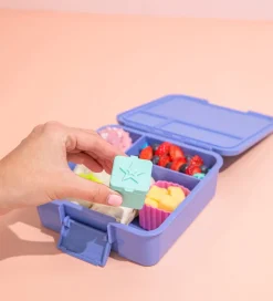 Madkasser*Montiico Snackbøtter - Bento Dip & Sauce - 2-pak - Marine