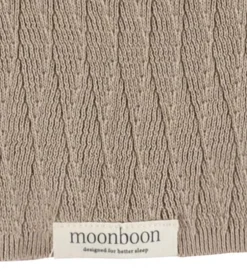 Tæpper|Børneværelset*Moonboon Tæppe - Strik - 100x80 cm - Earth