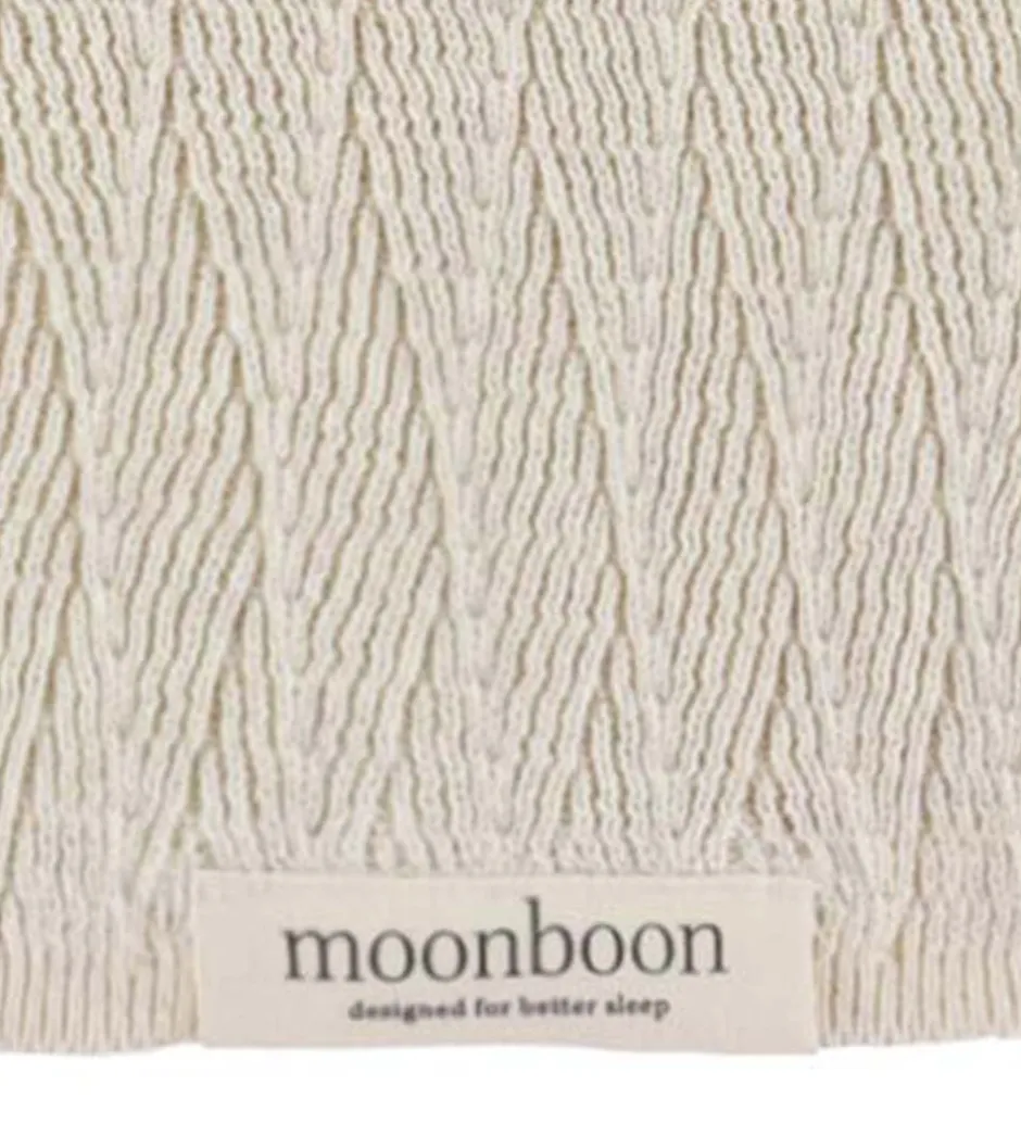 Børn Moonboon Tæppe - Strik - 100x80 cm - Nature
