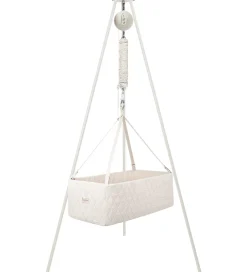 Moonboon Vugge - Classic Bundle - Nature/Hvid