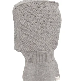 Elefanthuer*MP Elefanthue - 2-lags - Uld - Windstopper - Gråmeleret