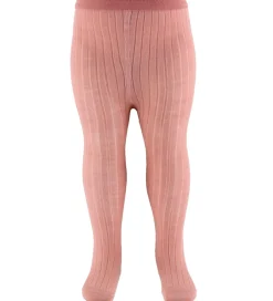 Strømpebukser*MP Strøebukser - Rib - Uld - Vintage Rose