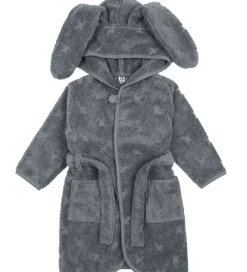 Børn Müsli Badekåbe - Bunny - Stormy Blue